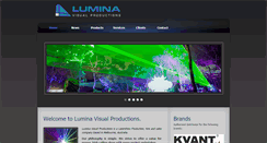 Desktop Screenshot of luminavp.com.au